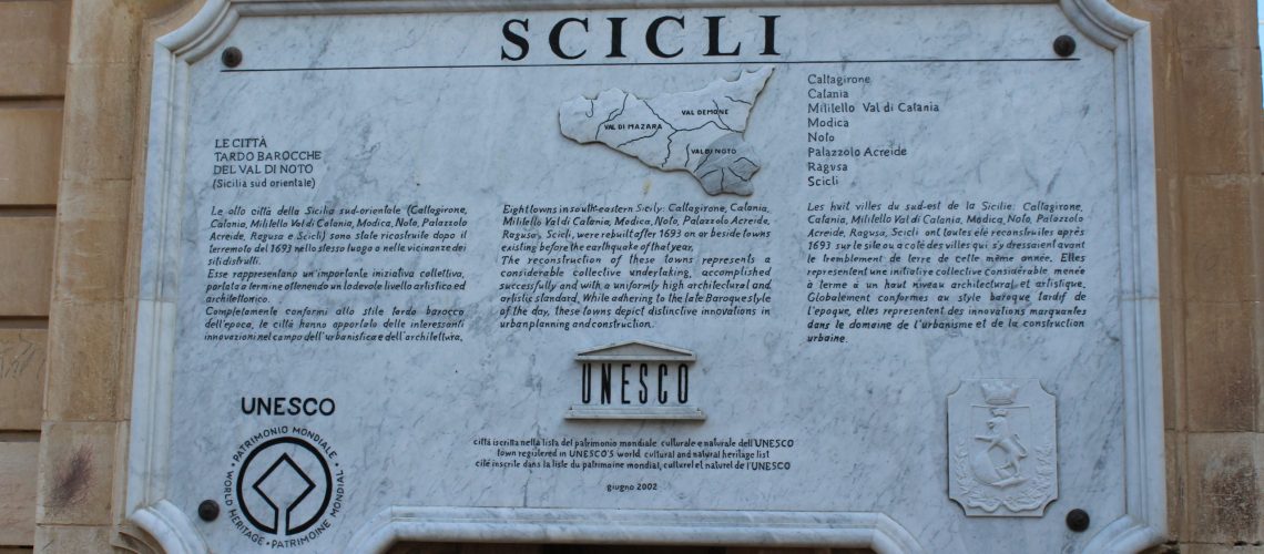 Scicli patrimonio Unesco